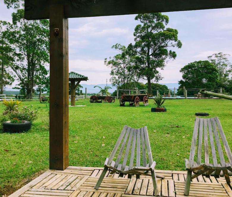 Haras Trevo De Ferro, Praia, Piscina E Campo Torres Eksteriør billede